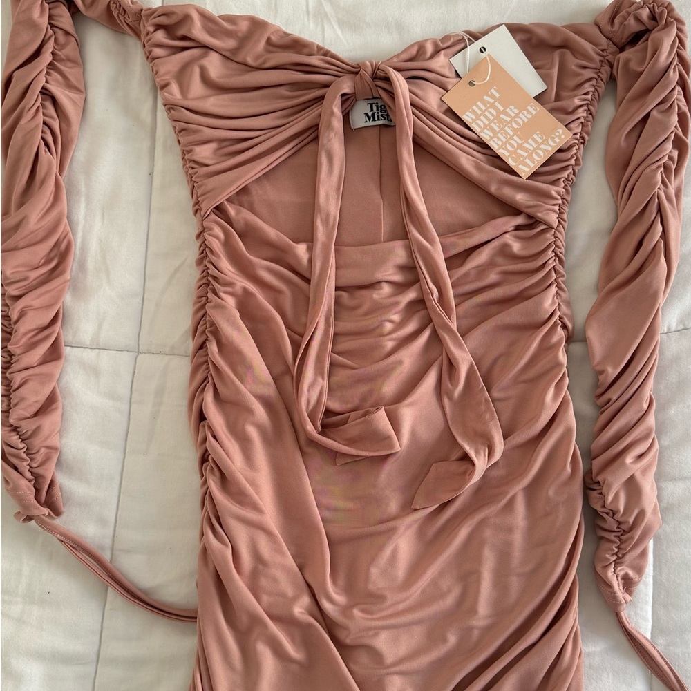 Tiger Mist Pink Lisbon Dress BRAND NEW - Picture 3 of 5